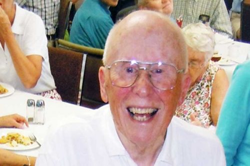 St. Andrew's Anglican church organist of  65 years, Gary Hawley